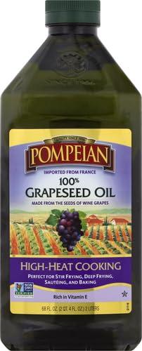 image:imagePompeian 100 Grapeseed Oil Light and Subtle Flavor 24 Fl Oz Pack of 668 Fl Oz Pack of 2