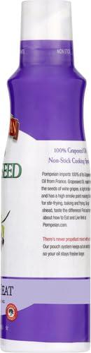 image:imagePompeian 100 Grapeseed Oil NonStick Cooking Spray Perfect for StirFrying Grilling and Sauteing Naturally Gluten Free NonGMO No Propellants 5 FL OZ Single BottleGrapeseed Oil