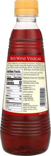 image:imagePompeian Gourmet Red Wine Vinegar Perfect for Salad Dressings Marinades amp Sauces Naturally Gluten Free NonAllergenic 16 FL OZRed Wine Vinegar