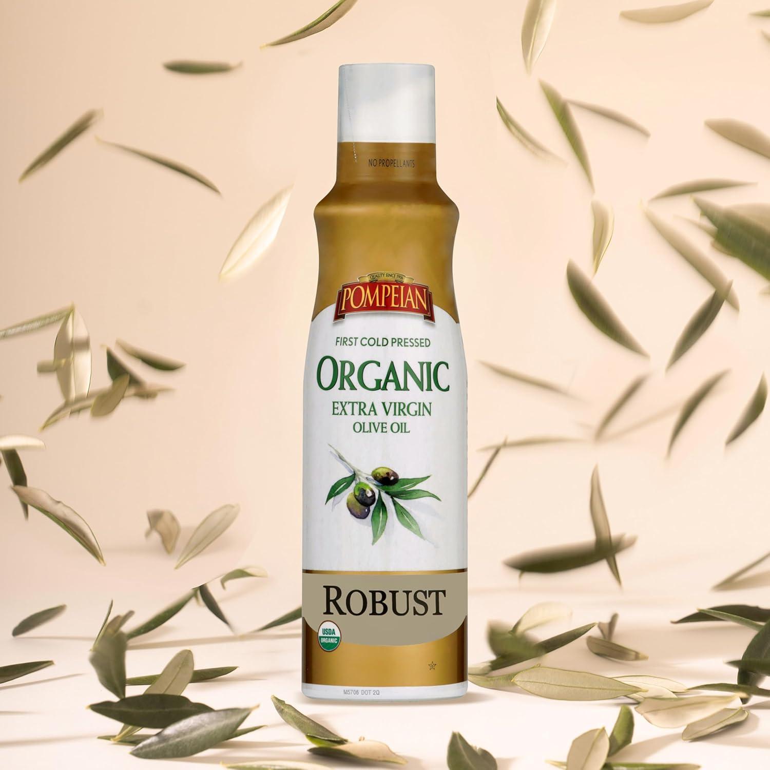 image:imagePompeian USDA Certified Organic Extra Virgin Olive Oil NonStick Cooking Spray No Propellants 5 Fl Oz