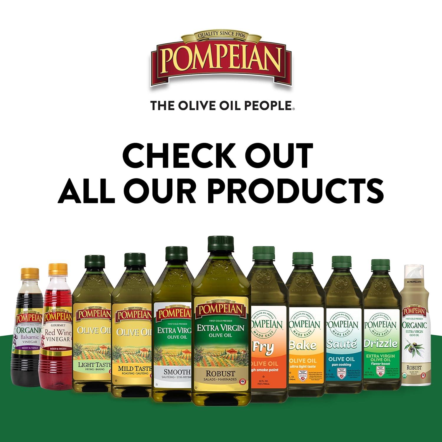 image:imagePompeian USDA Organic Extra Virgin Olive Oil NonStick Cooking Spray FullBodied Perfect for Salads and Pasta Naturally Gluten Free NonAllergenic NonGMO No Propellant 5 FL OZ Single Bottle5 Fl Oz Pack of 1