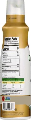 image:imagePompeian USDA Organic Extra Virgin Olive Oil NonStick Cooking Spray FullBodied Perfect for Salads and Pasta Naturally Gluten Free NonAllergenic NonGMO No Propellant 5 FL OZ Single Bottle5 Fl Oz Pack of 2