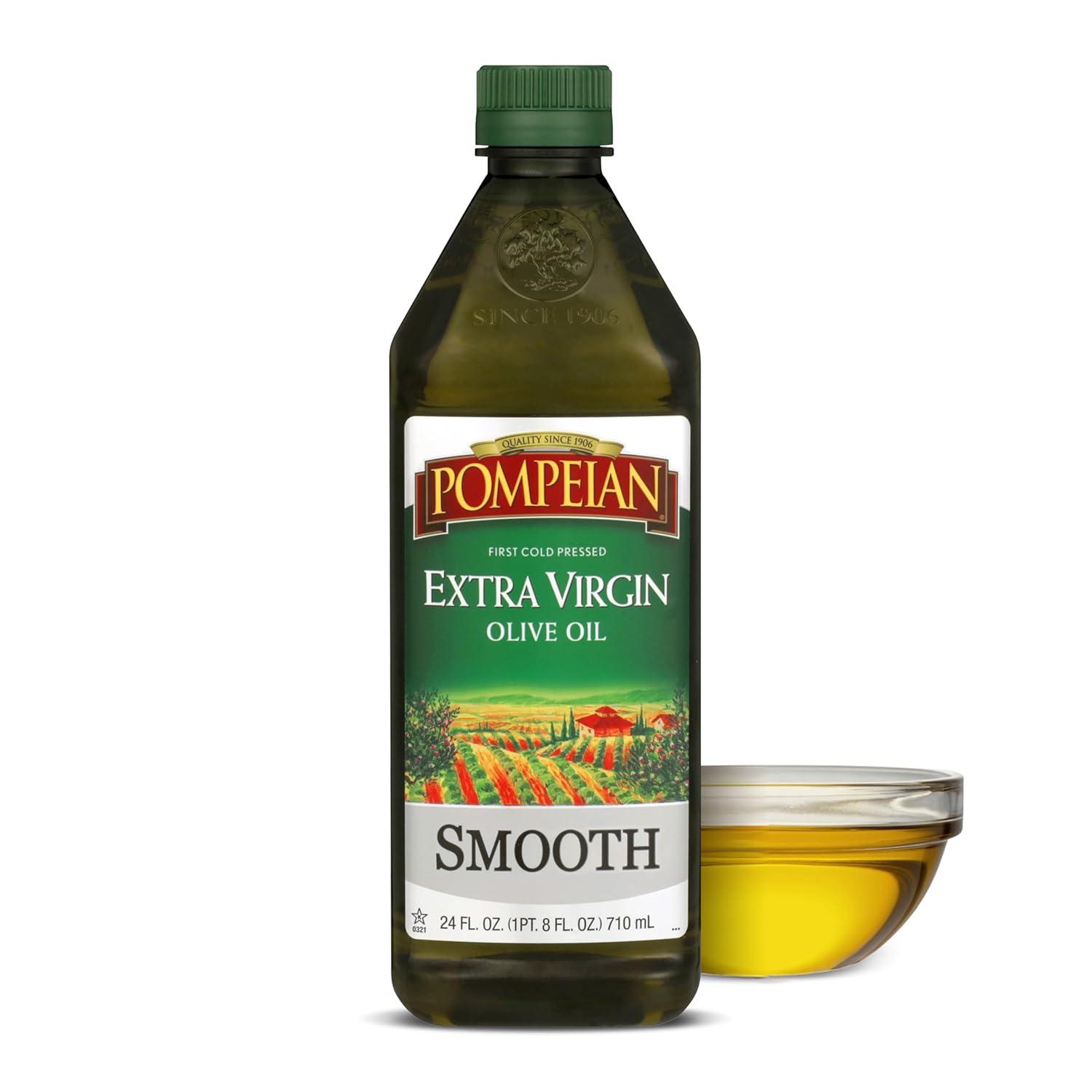 image:imagePompeian USDA Organic Smooth Extra Virgin Olive Oil Contains Polyphenols First Cold Pressed 68 Fl OzSmooth Extra Virgin Olive Oil