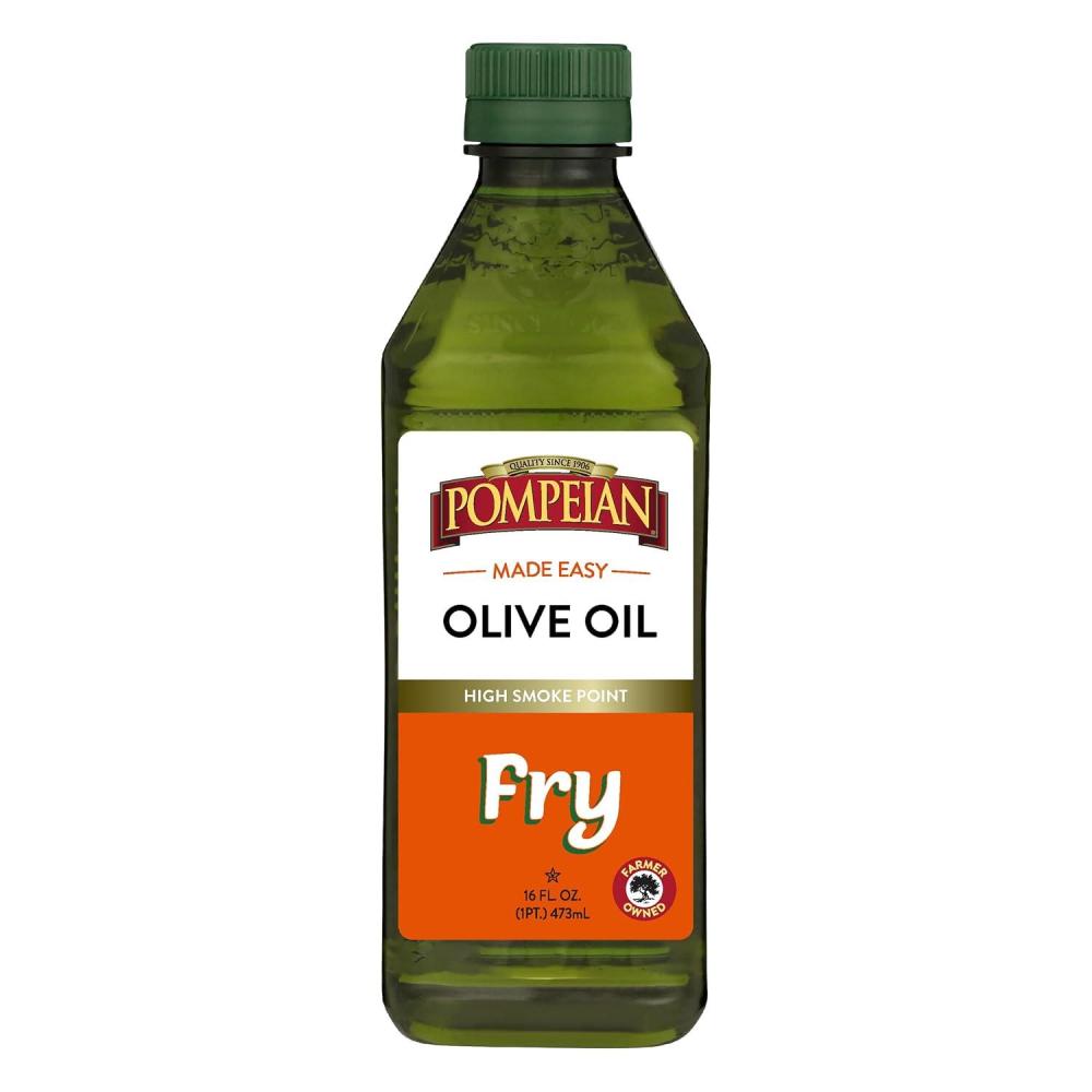 image:imagePompeian Made Easy Bake Olive Oil Ultra Light Taste American Heart Association Certified 16 Fl OzFry
