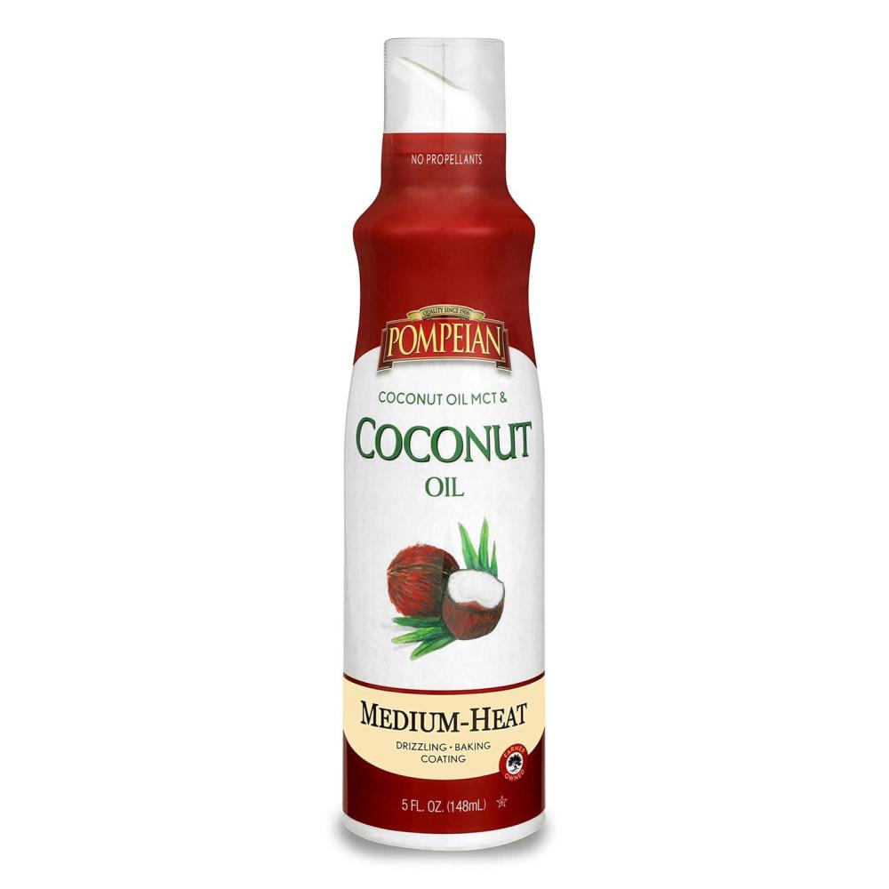 image:imagePompeian USDA Organic Extra Virgin Olive Oil NonStick Cooking Spray No Propellant 5 Fl Oz Pack of 3Coconut Oil