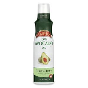 Pompeian 100% Avocado Oil Cooking Spray, Mildly Nutty Flavor, No Propellant, 5 Fl Oz