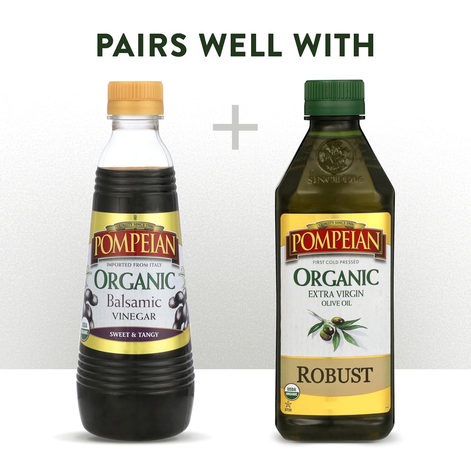 image:imagePompeian Gourmet Organic Balsamic Vinegar NonAllergenic NonGMO 16 Fl Oz