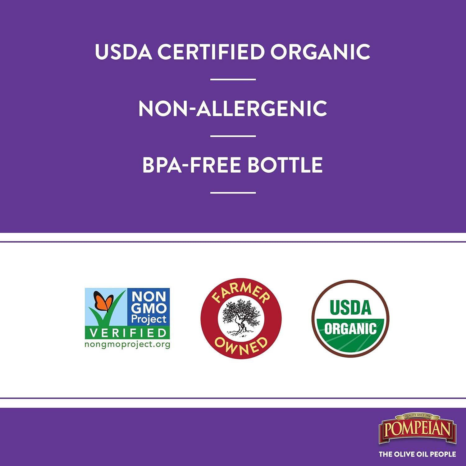image:imagePompeian Gourmet Organic Red Wine Vinegar Unfiltered amp Unpasteurized 16 Fl OzOrganic Red Wine Vinegar