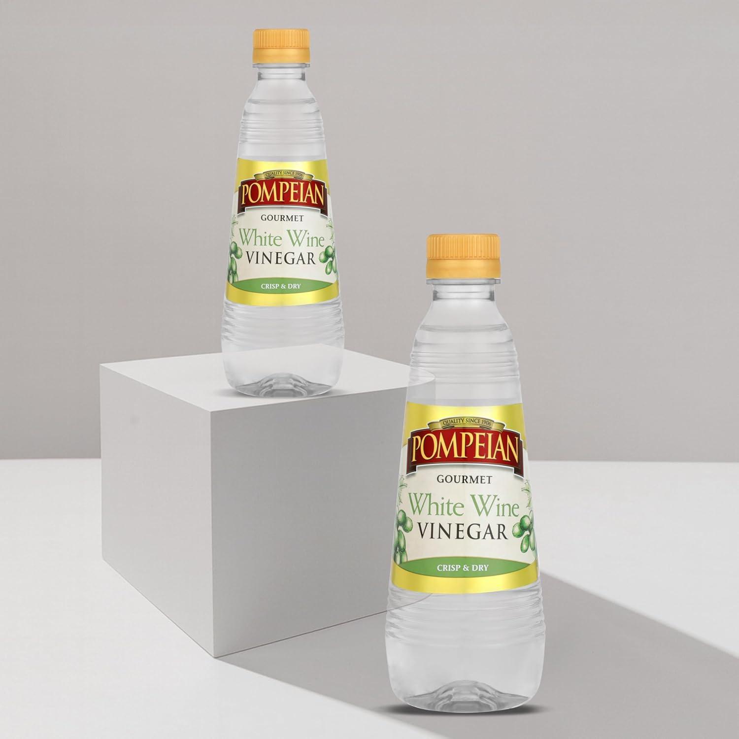image:imagePompeian Gourmet White Wine Vinegar Bright amp Fresh Flavor 16 Fl Oz Pack of 6White Wine Vinegar