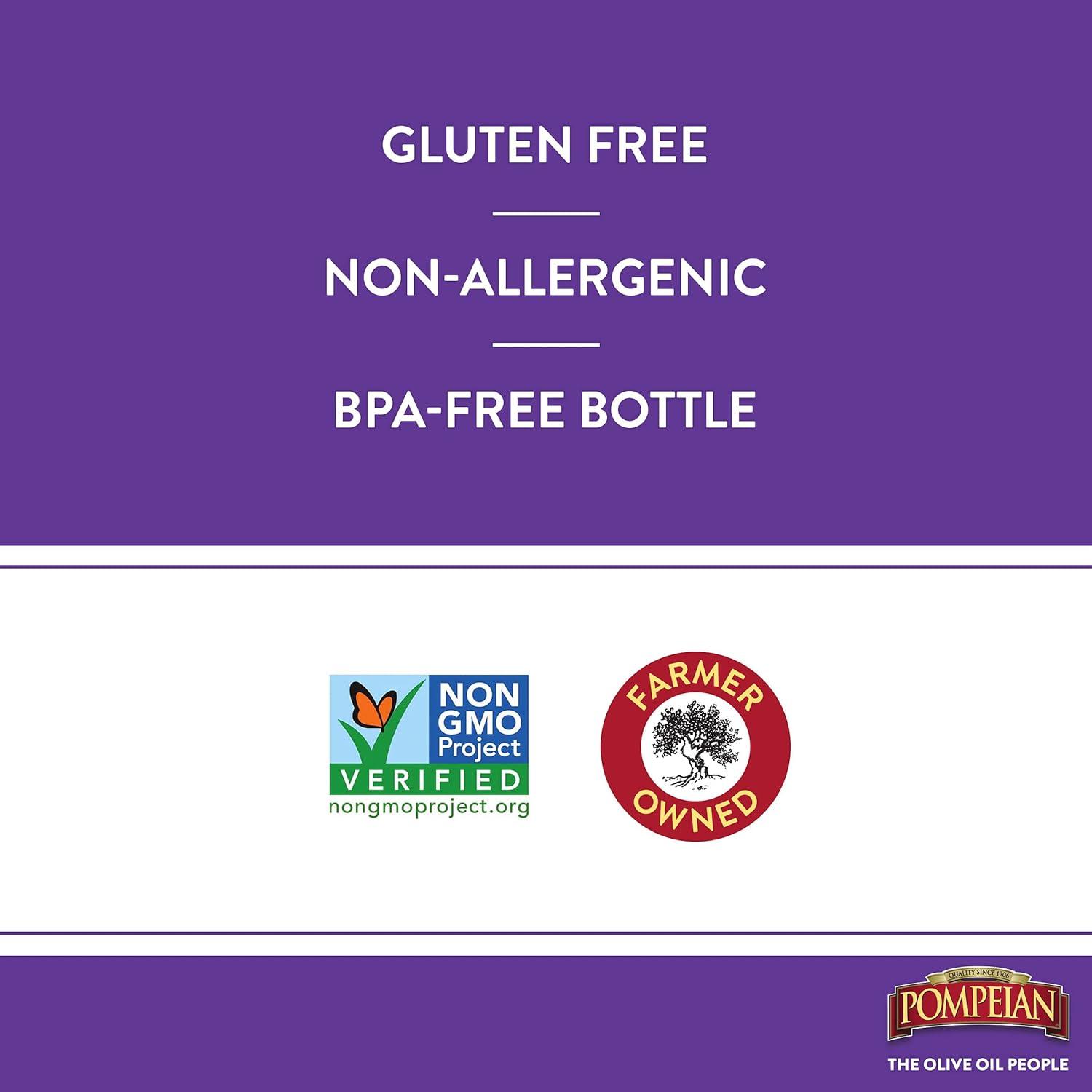 image:imagePompeian Gourmet White Wine Vinegar Bright amp Fresh Flavor 16 Fl Oz Pack of 6White Wine Vinegar